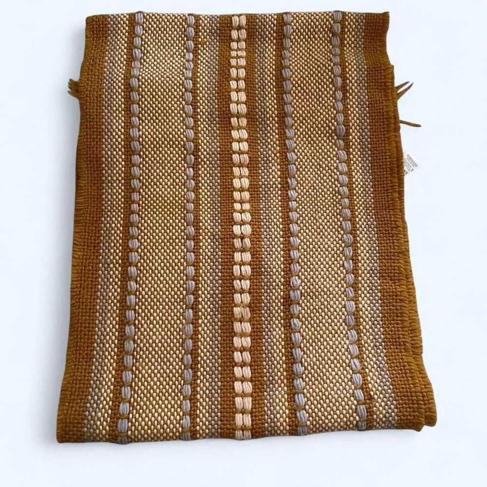 Madewell chunky weave fringe scarf
